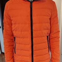 Piumino F**K double face M arancione e camouflage 