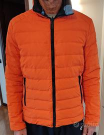 Piumino F**K double face M arancione e camouflage 