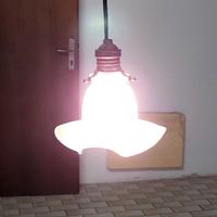 Antica lampadina in vetro vintage