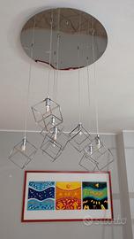 Set Illuminazione  – Lampadario e 2 applique 