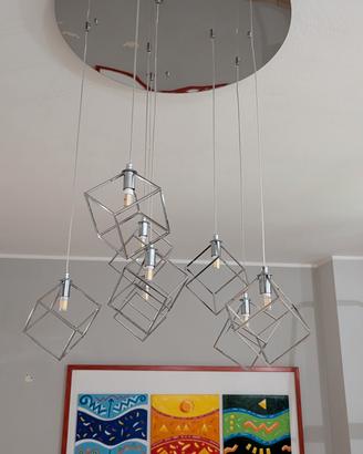 Set Illuminazione  – Lampadario e 2 applique 