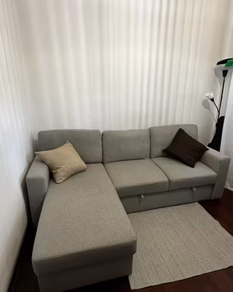 Divano letto grigio  ikea BARSLOW