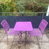 Westwing tavolino e sedie da esterno