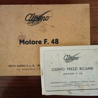 ALPINO  Motore F48 – Catalogo Parti Ricambio