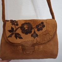 Borsa in pelle di fungo (muskin) artigianale 