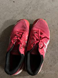 Scarpe rosa sport volley pallavolo ASICS
