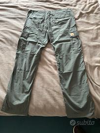 Pantalone carhartt verde  36 x 32 taglia it 50