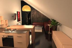 Attico / Mansarda di 48 m² con 2 locali a Frosinon