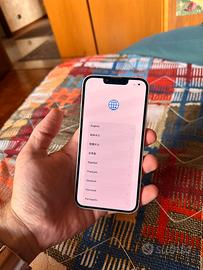 Apple iPhone 13 bianco batteria nuova bloccato