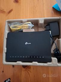modem TP-link  FTTC wirless per fibra a cabina