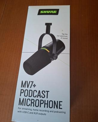 Microfono Shure MV7+