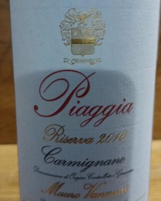 Vino rosso PIAGGIA RISERVA 2016