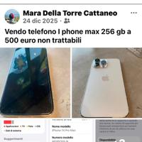 cellulare I phone 14 pro max 256 gb