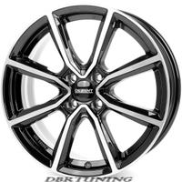 Cerchi in lega 15 DEZENT TN Nero diam FIAT FORD KI