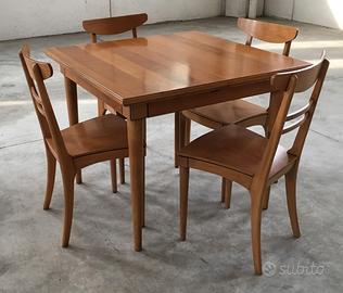 Set Tavolo allung. + n.4 sedie