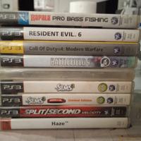 9 Giochi ps3 (in blocco)