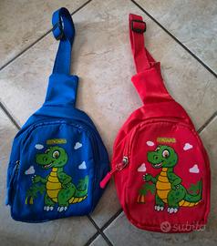 Tracolla per bimbi con dinosauro