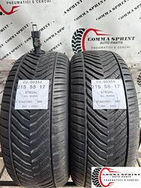2 PNEUMATICI 215/55 R17 STRIAL 4 STAGIONI 90%