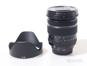 OBIETTIVO FUJI XF 16-80 MM F/4 R OIS WR ASPHERICAL