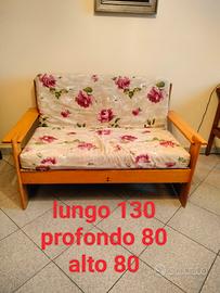 divano struttura legno 