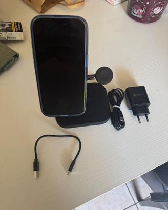 Wireless Charger Caricatore Wireless 3-in-1