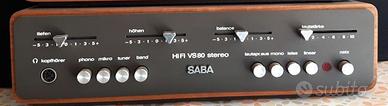 SABA HiFi Amplificatore VS80 Stereo '' Vintage '