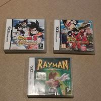 Wario Dragon Ball Z Rayman - Nintendo DS