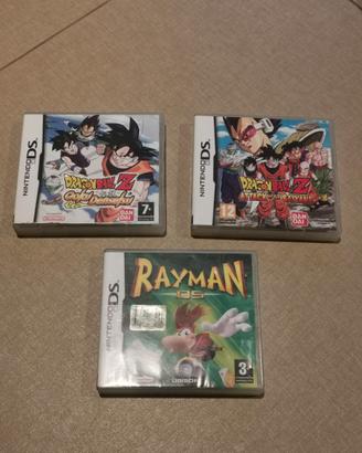 Wario Dragon Ball Z Rayman - Nintendo DS