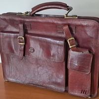 Borsa in pelle vintage per lavoro