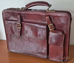 Borsa in pelle vintage per lavoro