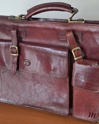 Borsa in pelle vintage per lavoro