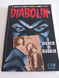 Diabolik Anno LI n.11 il segreto di Diabolik