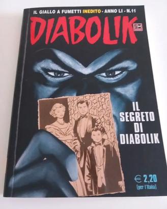 Diabolik Anno LI n.11 il segreto di Diabolik
