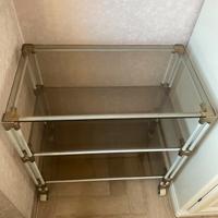 CARRELLO PORTA TV CON RUOTE