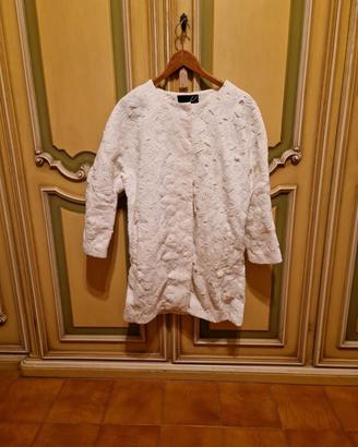 Giacca bianca ricamata - taglia 42