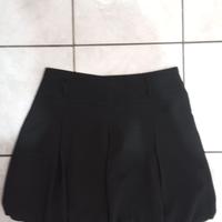 Gonna a palloncino in tessuto