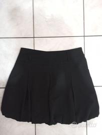 Gonna a palloncino in tessuto