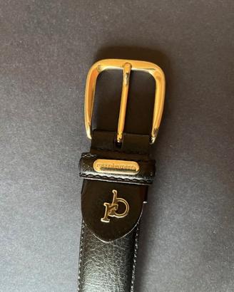 Cintura Roccobarocco vera pelle nera 110/125