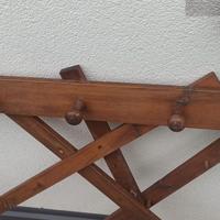 Porta vestiti attaccapanni in legno