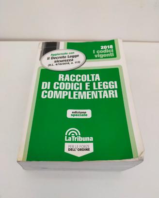 libro codici e leggi complementari 