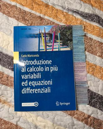 introduzione al calcolo in più variabili Mariconda