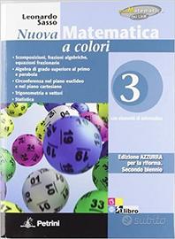Nuova matematica a colori 3.Edizione azzurra Sasso