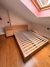 Letto matrimoniale alla francese 140x200 Malm
