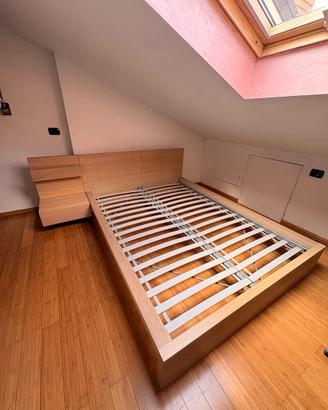 Letto matrimoniale alla francese 140x200 Malm