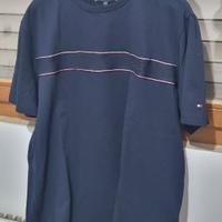 Maglietta blu nuova Tommy Hilfiger XXL regula fit