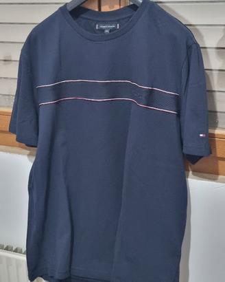 Maglietta blu nuova Tommy Hilfiger XXL regula fit