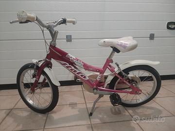 Bicicletta bimba Atala - dim. 16 anche con rotelle