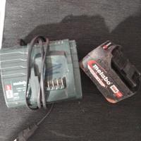 caricabatterie e batterie metabo