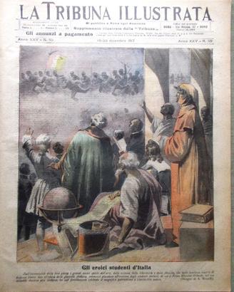 La Tribuna Illustrata 16 Dic 1917 WW1 Latisana