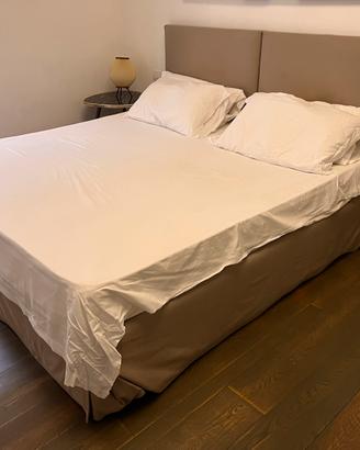 Letto matrimoniale divisibile con materassi